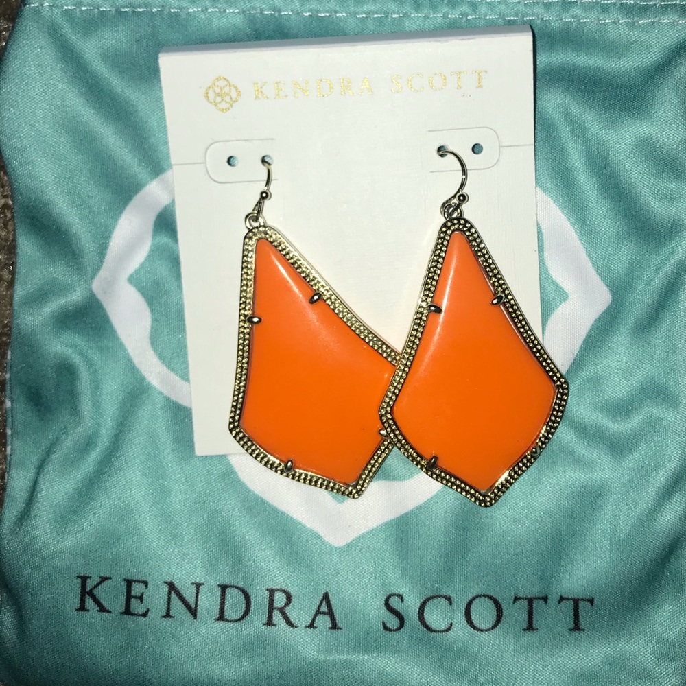 Kendra Scott Tangerine Alexandra Drop earrings